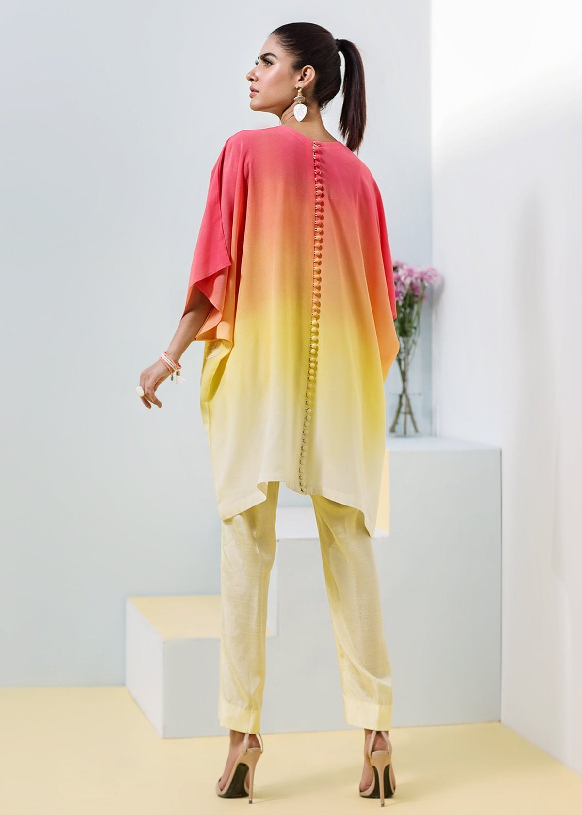 Hana | Daffodils Ready to Wear | Tahiti Bulb -  Hana Ladies Clothes - Original Designer Dress - House of Maryam