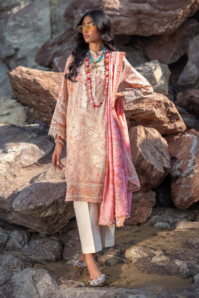 Sana Safinaz | Mahay Spring 24 | H241-009B-2DD -  Sana Safinaz Luxury - Original Designer Dress - House of Maryam