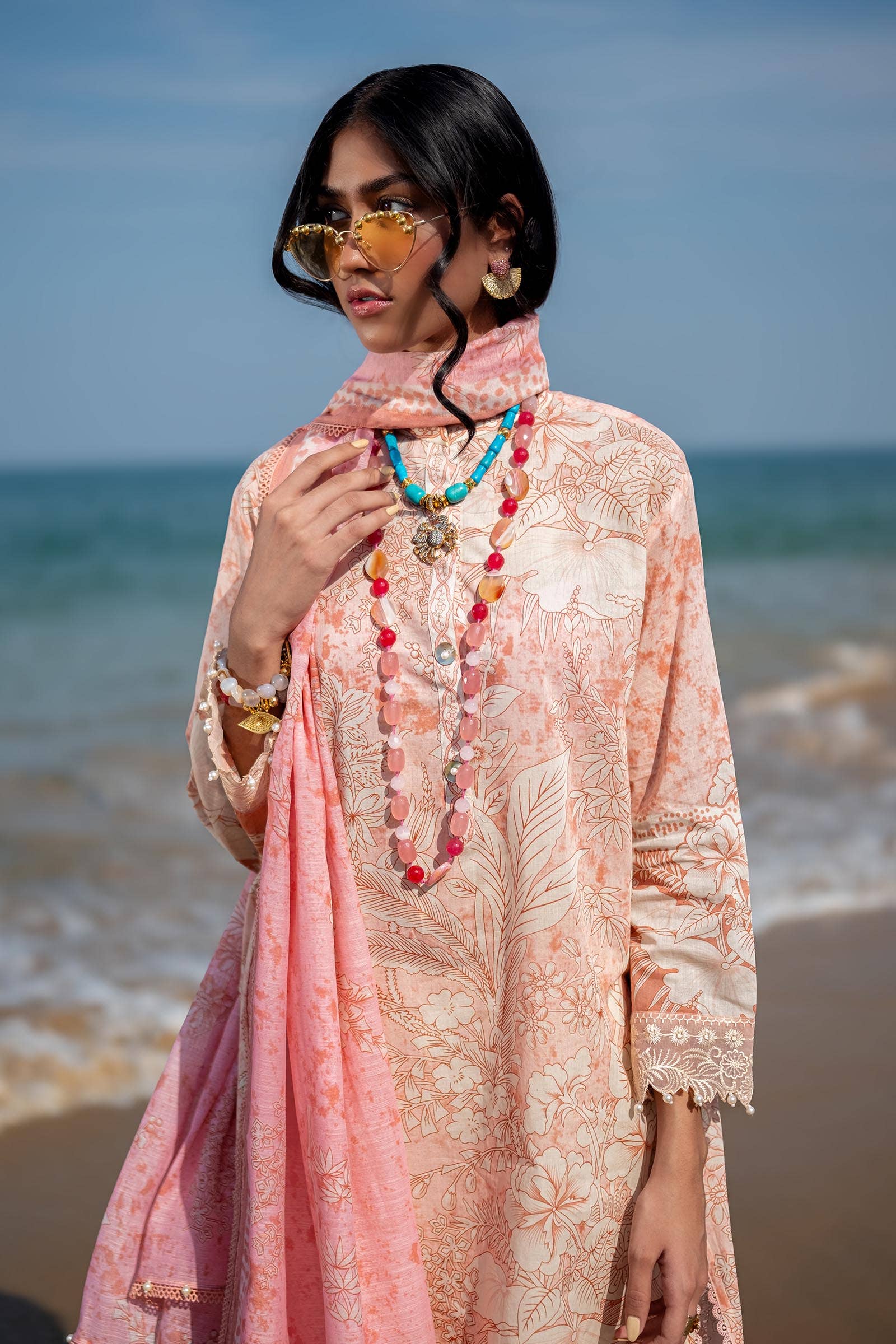 Sana Safinaz | Mahay Spring 24 | H241-009B-2DD -  Sana Safinaz Luxury -  House of Maryam
