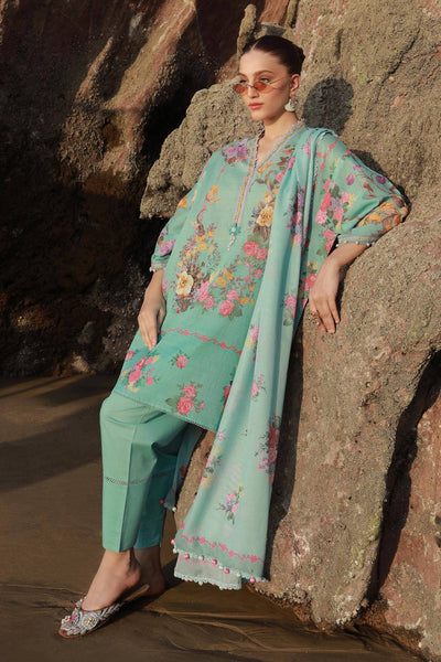 Sana Safinaz | Mahay Spring 24 | H241-026B-3CS -  Sana Safinaz Luxury - Original Designer Dress - House of Maryam