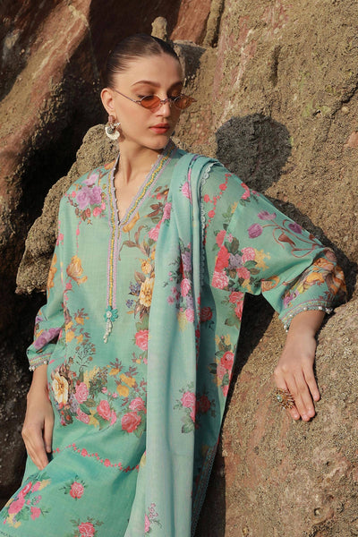 Sana Safinaz | Mahay Spring 24 | H241-026B-3CS -  Sana Safinaz Luxury - Original Designer Dress - House of Maryam