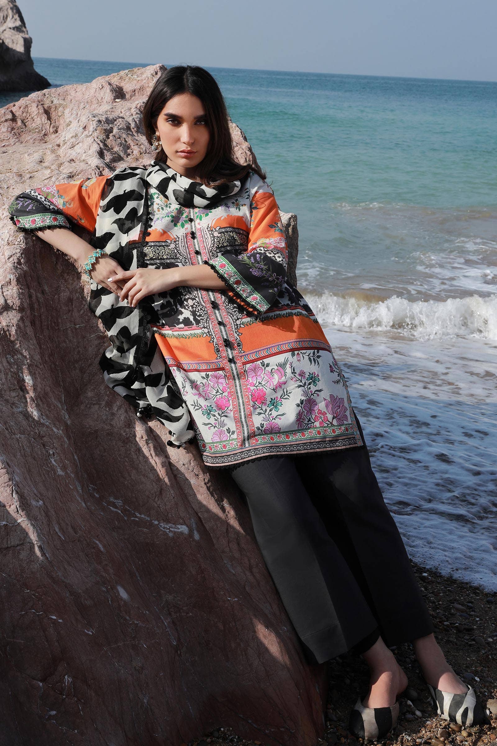 Sana Safinaz | Mahay Spring 24 | H241-027B-2I -  Sana Safinaz Luxury -  House of Maryam