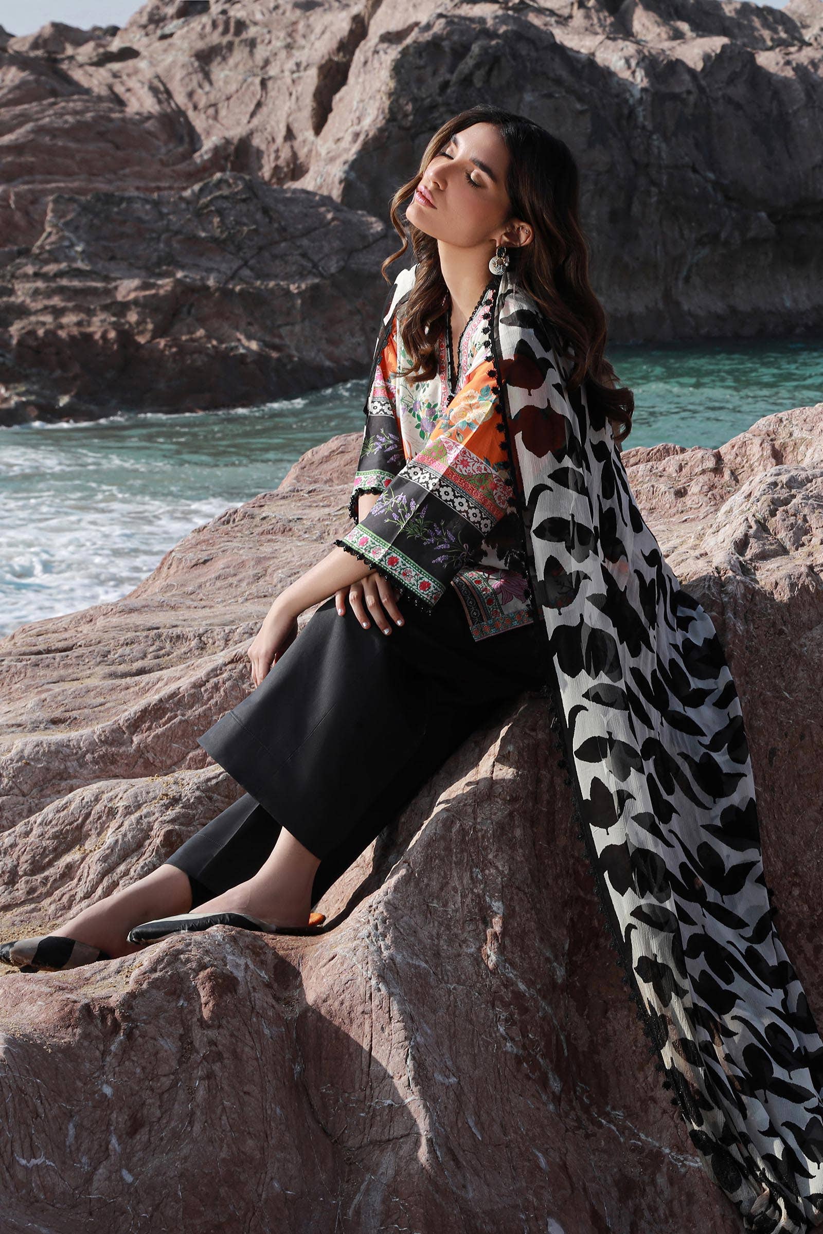 Sana Safinaz | Mahay Spring 24 | H241-027B-2I -  Sana Safinaz Luxury -  House of Maryam