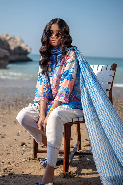 Sana Safinaz | Mahay Spring 24 | H241-028B-2BG -  Sana Safinaz Luxury - Original Designer Dress - House of Maryam