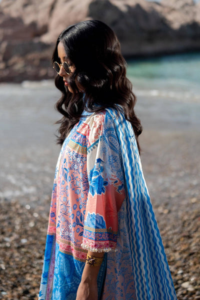 Sana Safinaz | Mahay Spring 24 | H241-028B-2BG -  Sana Safinaz Luxury - Original Designer Dress - House of Maryam