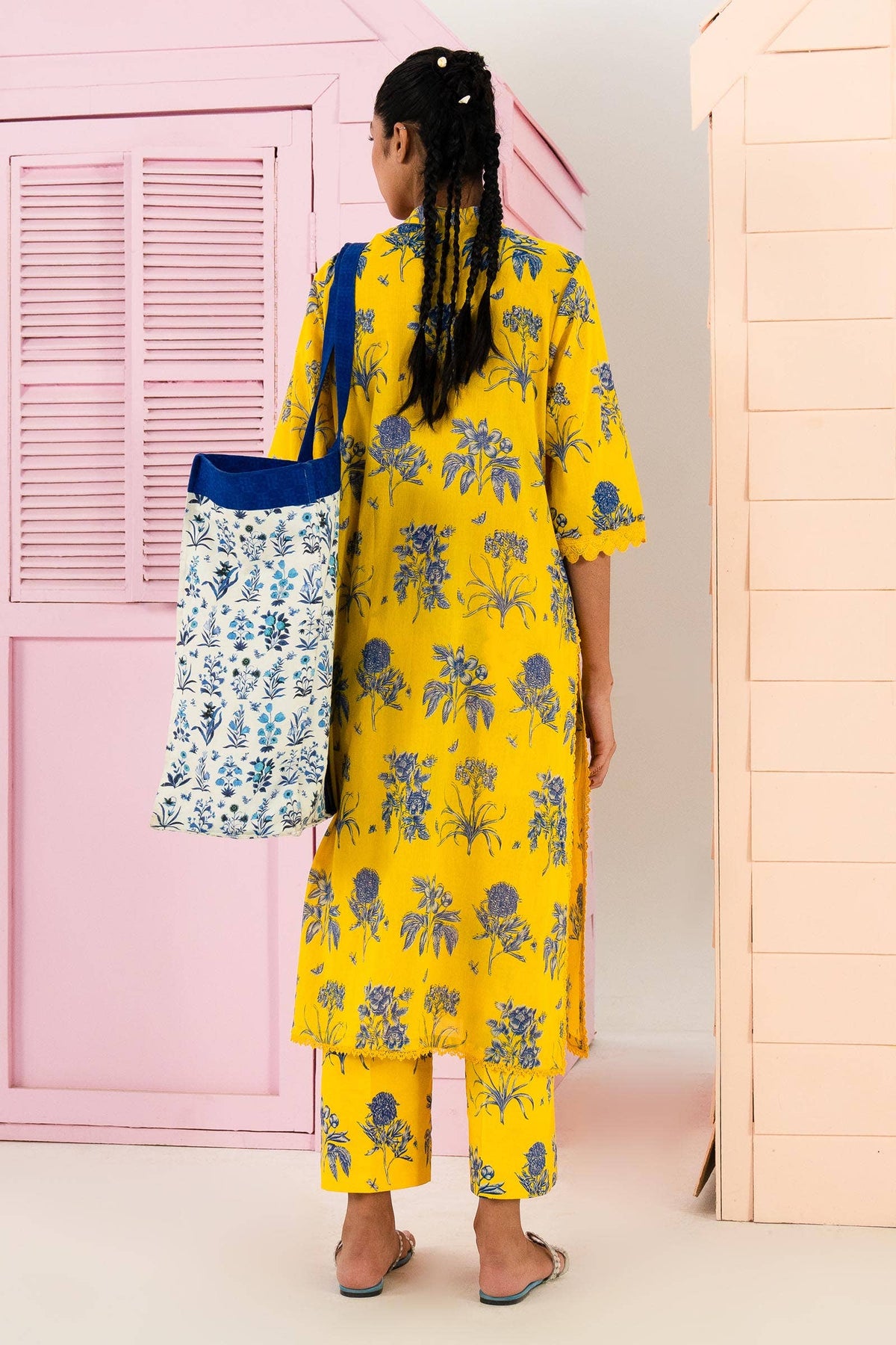 Sana Safinaz | Mahay Summer Lawn 24 | S-48 -  Sana Safinaz Luxury - Original Designer Dress - House of Maryam