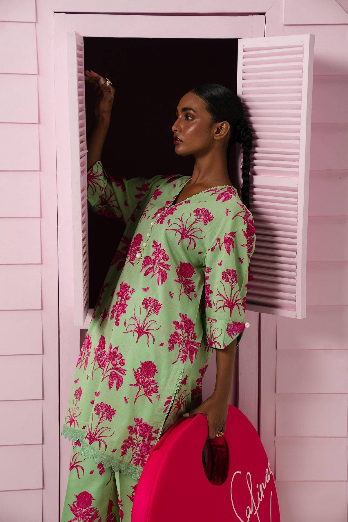 Sana Safinaz | Mahay Summer Lawn 24 | S-47 -  Sana Safinaz Luxury - Original Designer Dress - House of Maryam