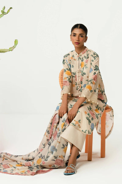 Sana Safinaz | Mahay Summer Lawn 24 | S-40 -  Sana Safinaz Luxury - Original Designer Dress - House of Maryam