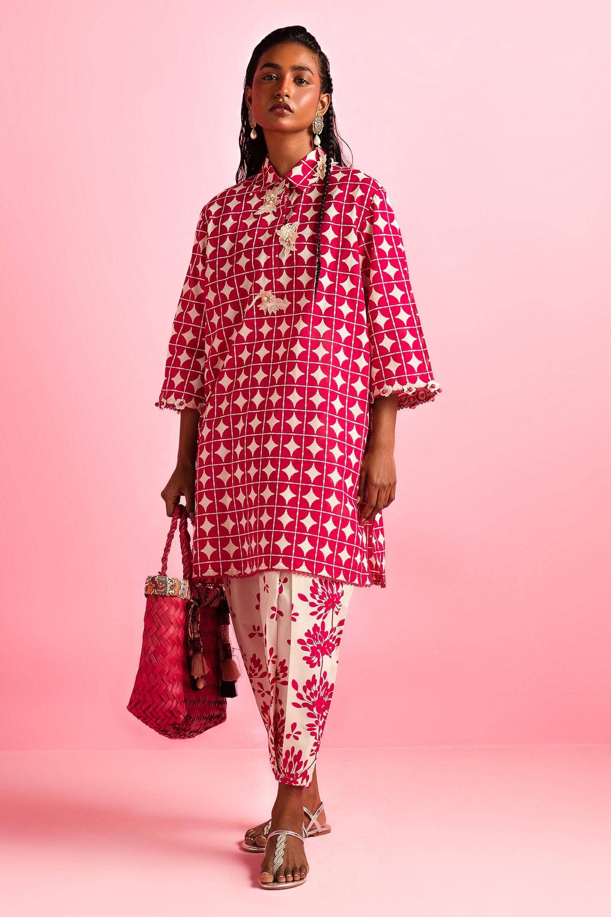 Sana Safinaz | Mahay Summer Lawn 24 | S-38 -  Sana Safinaz Luxury - Original Designer Dress - House of Maryam