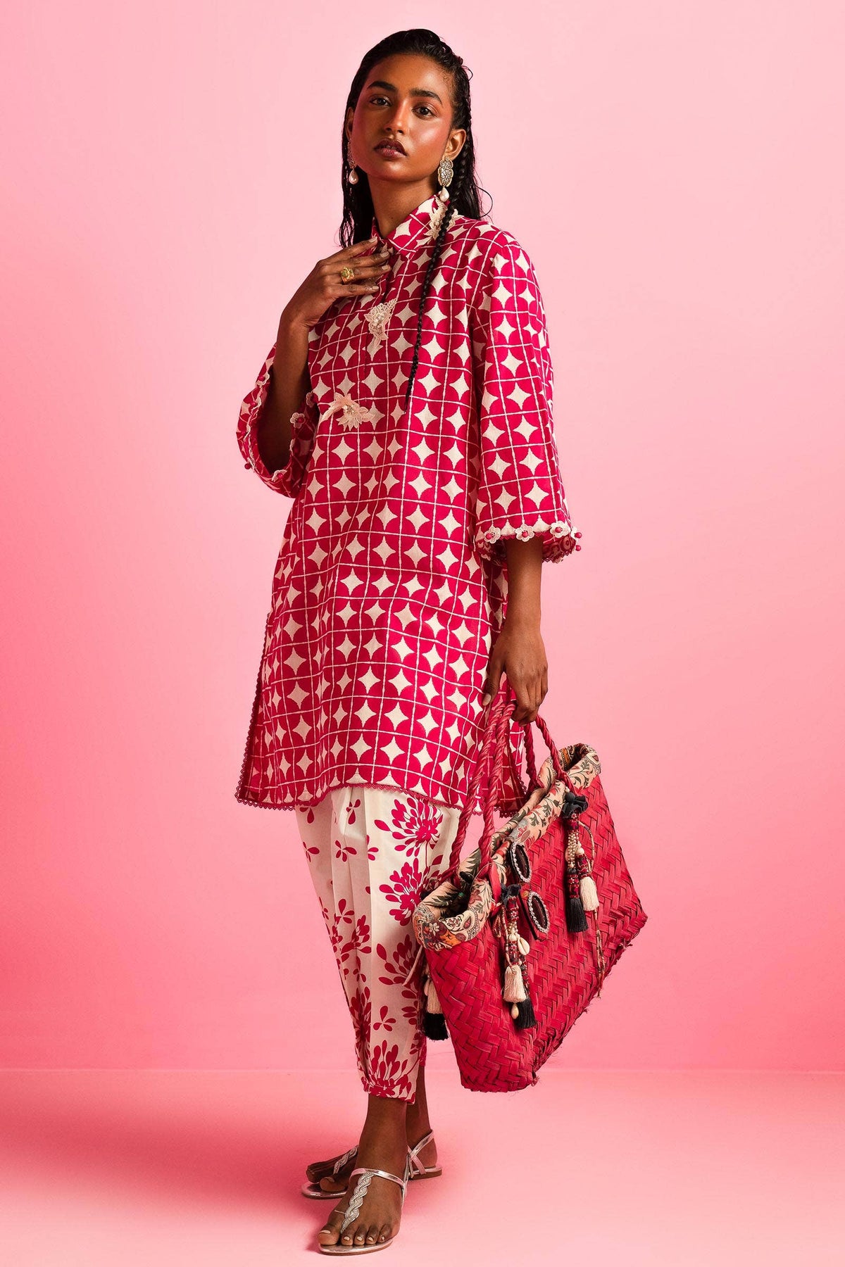 Sana Safinaz | Mahay Summer Lawn 24 | S-38 -  Sana Safinaz Luxury - Original Designer Dress - House of Maryam