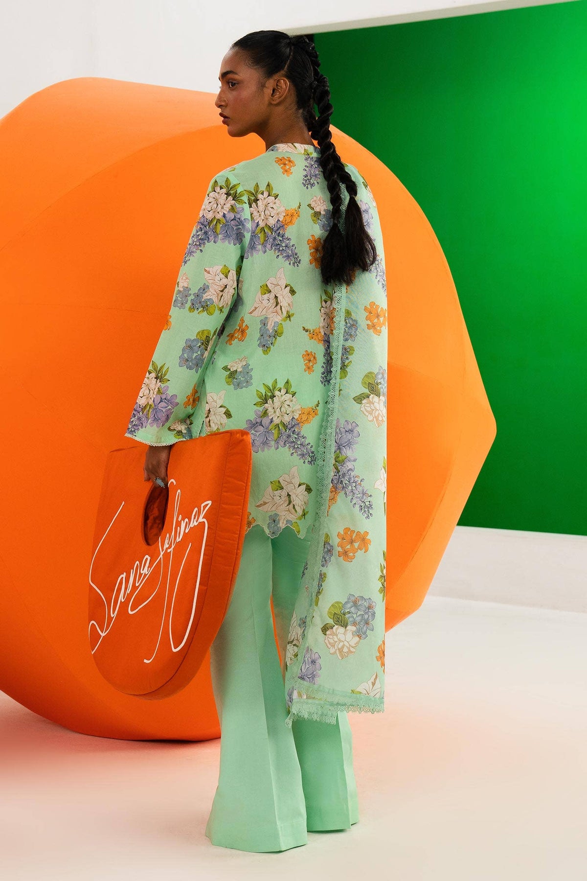 Sana Safinaz | Mahay Summer Lawn 24 | S-34 -  Sana Safinaz Luxury - Original Designer Dress - House of Maryam