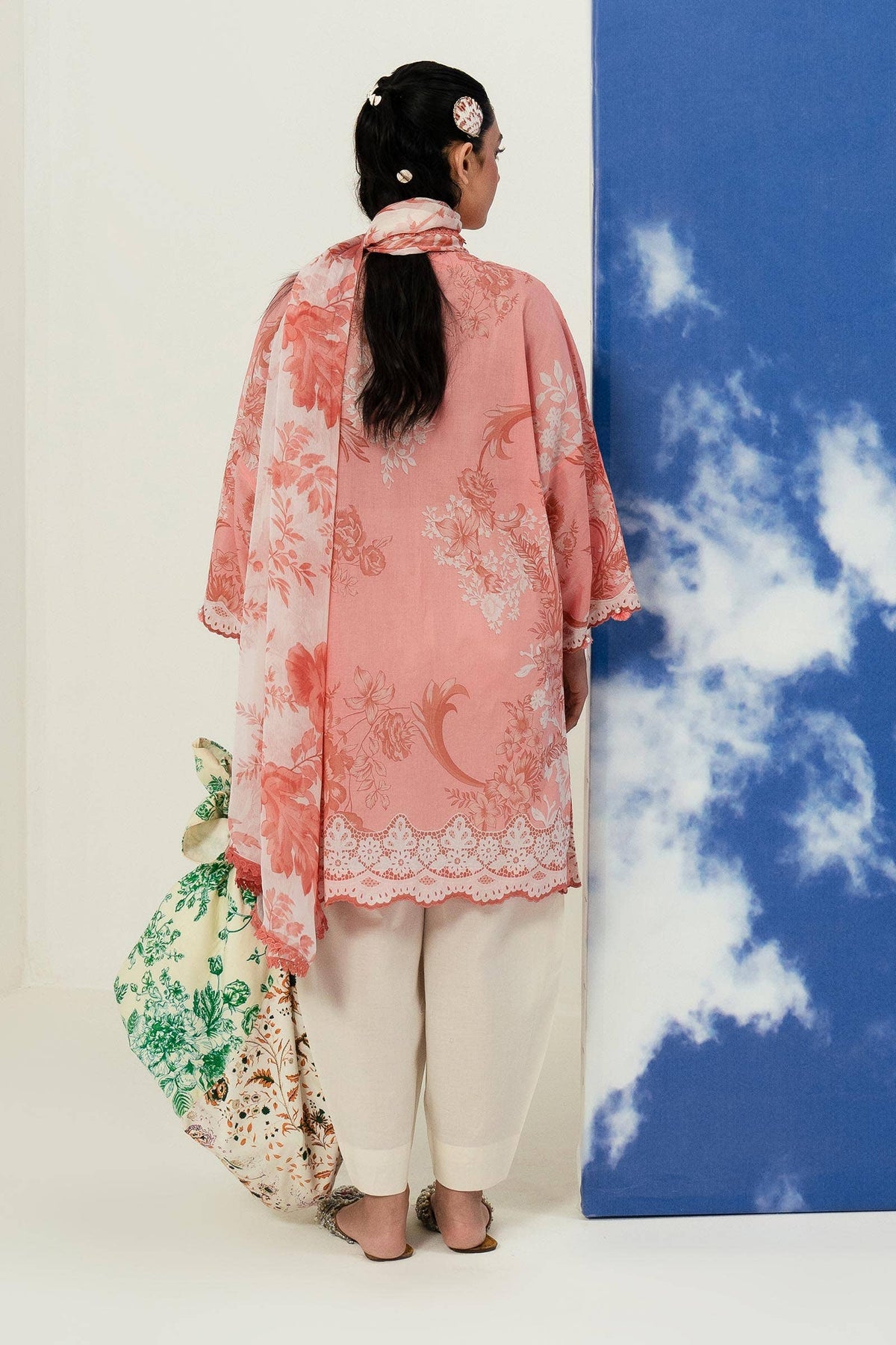 Sana Safinaz | Mahay Summer Lawn 24 | S-32 -  Sana Safinaz Luxury - Original Designer Dress - House of Maryam
