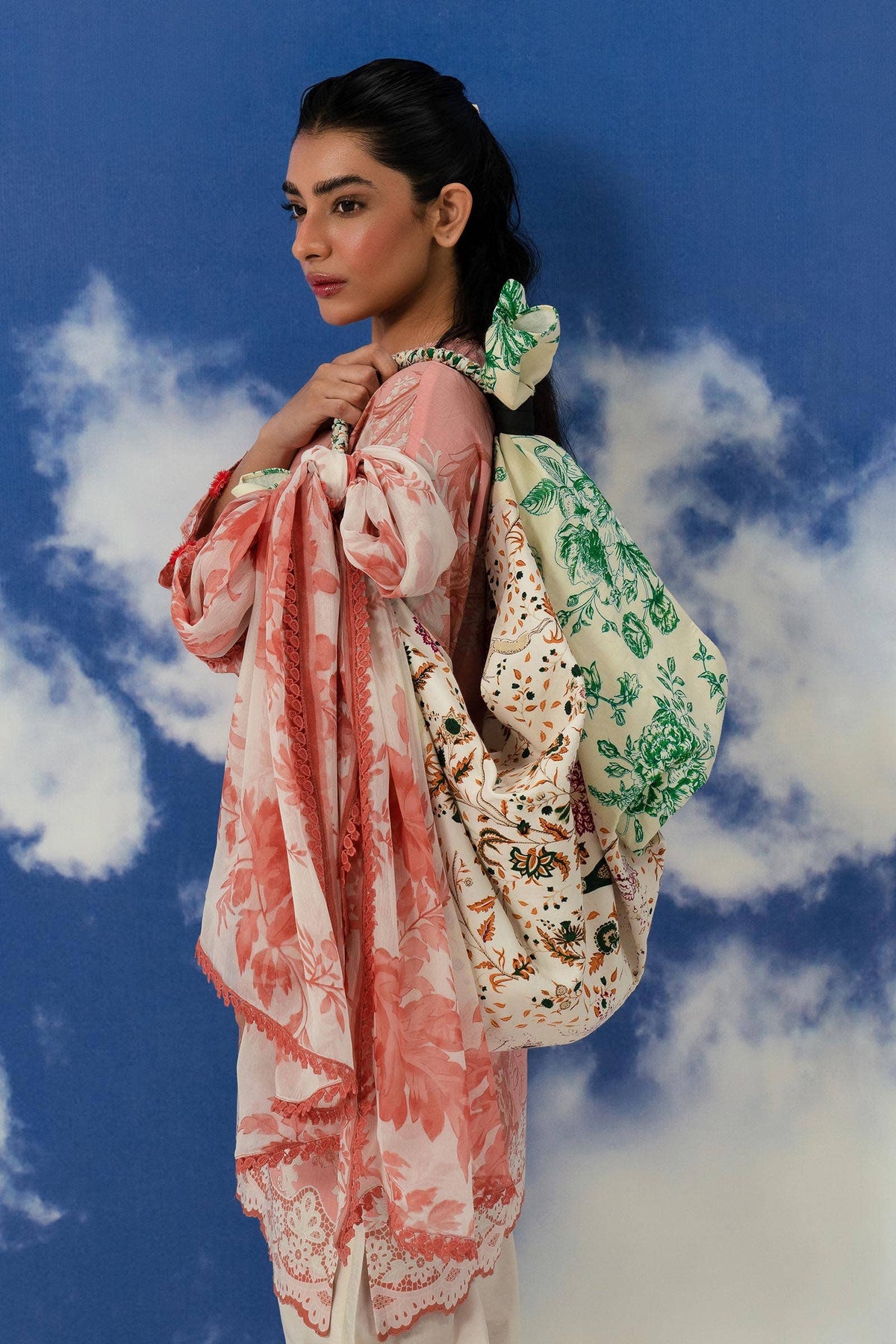 Sana Safinaz | Mahay Summer Lawn 24 | S-32 -  Sana Safinaz Luxury - Original Designer Dress - House of Maryam