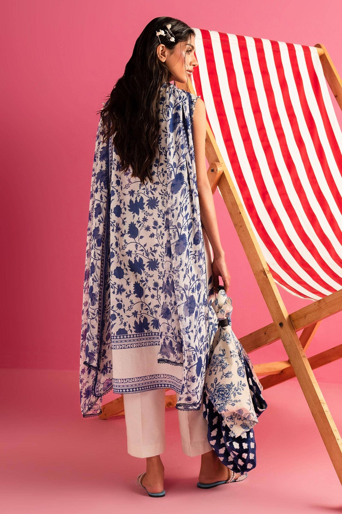 Sana Safinaz | Mahay Summer Lawn 24 | S-30 -  Sana Safinaz Luxury - Original Designer Dress - House of Maryam