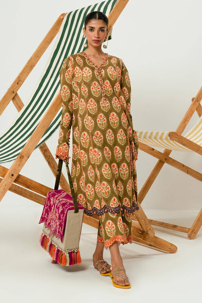 Sana Safinaz | Mahay Summer Lawn 24 | S-28 -  Sana Safinaz Luxury - Original Designer Dress - House of Maryam