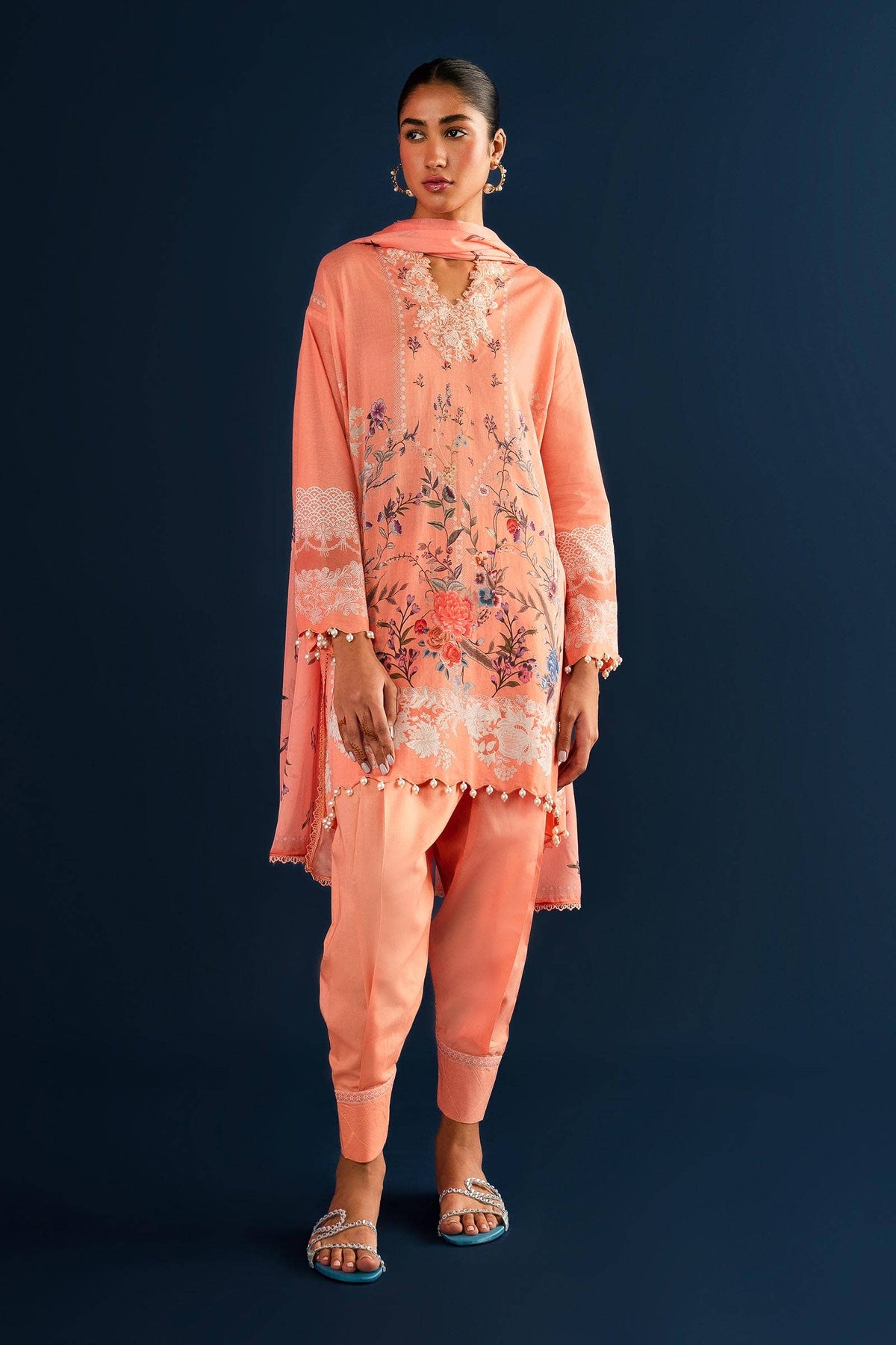 Sana Safinaz | Mahay Summer Lawn 24 | S-24 -  Sana Safinaz Luxury - Original Designer Dress - House of Maryam