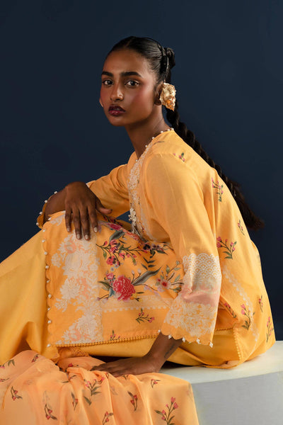 Sana Safinaz | Mahay Summer Lawn 24 | S-23 -  Sana Safinaz Luxury - Original Designer Dress - House of Maryam