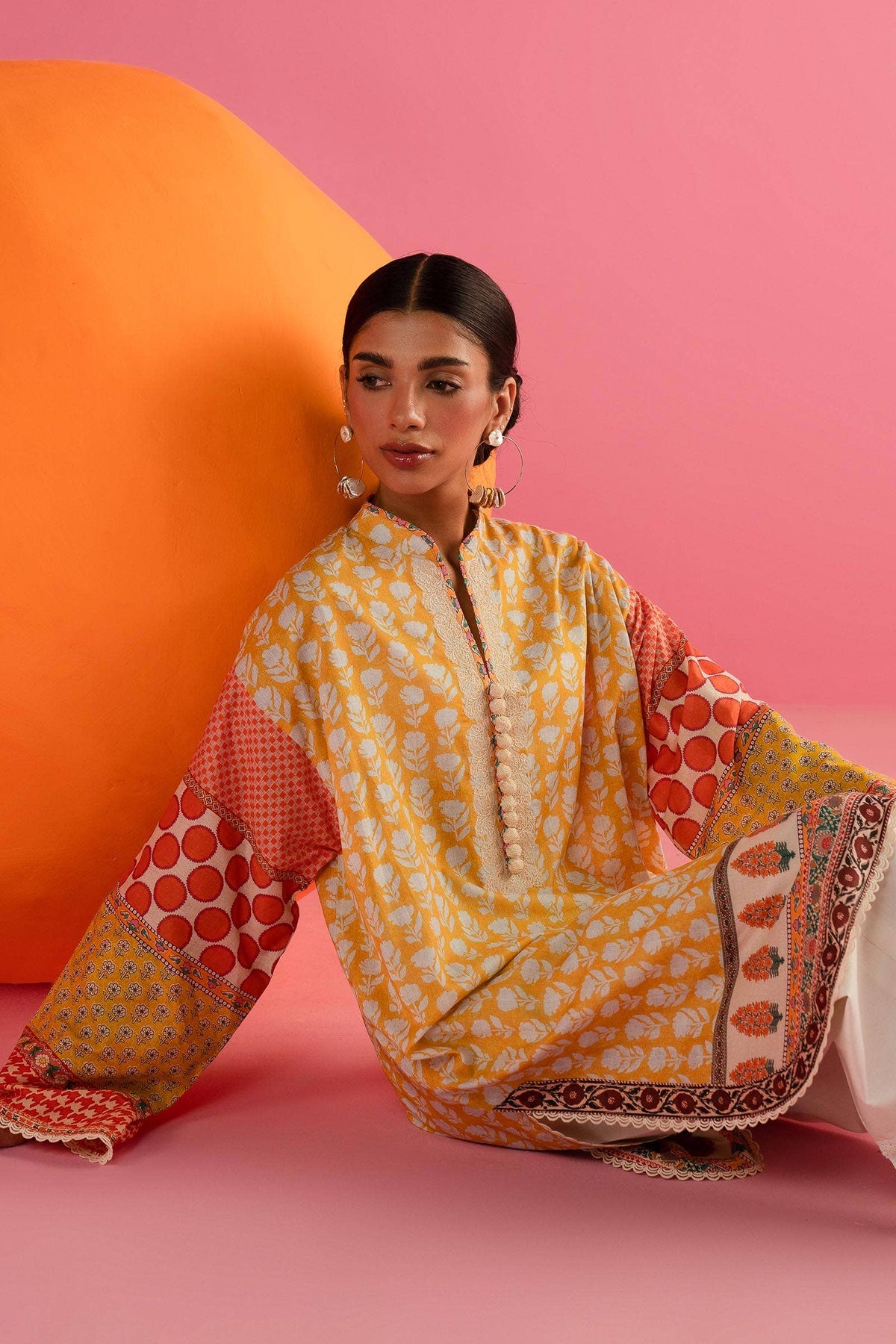 Sana Safinaz | Mahay Summer Lawn 24 | S-14 -  Sana Safinaz Luxury - Original Designer Dress - House of Maryam