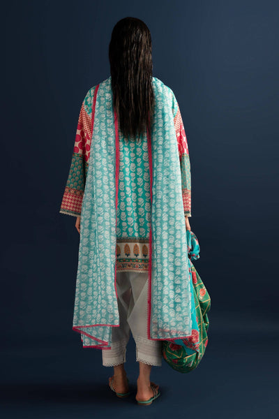 Sana Safinaz | Mahay Summer Lawn 24 | S-13 -  Sana Safinaz Luxury - Original Designer Dress - House of Maryam