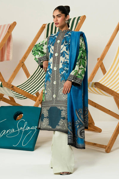 Sana Safinaz | Mahay Summer Lawn 24 | S-09 -  Sana Safinaz Luxury - Original Designer Dress - House of Maryam