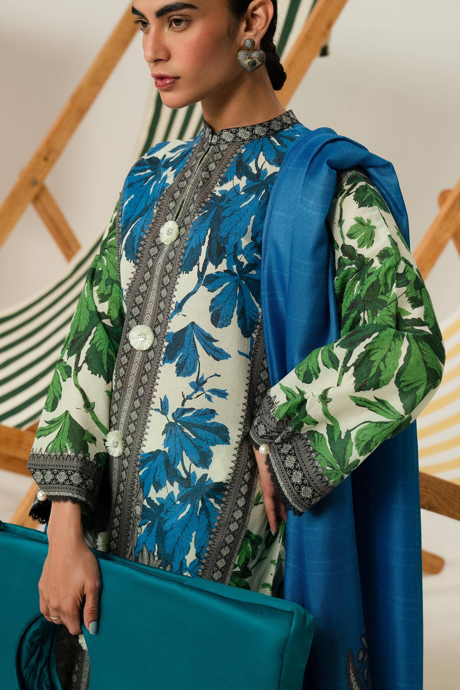 Sana Safinaz | Mahay Summer Lawn 24 | S-09 by Designer Sana Safinaz - House of Maryam - Pakistani Designer Ethnic Wear in {{ shop.shopifyCountryName }}