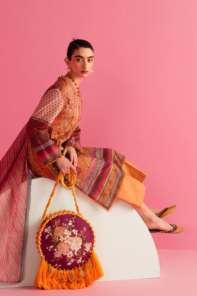Sana Safinaz | Mahay Summer Lawn 24 | S-08 -  Sana Safinaz Luxury - Original Designer Dress - House of Maryam