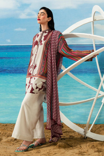 Sana Safinaz | Mahay Summer Lawn 24 | S-06 -  Sana Safinaz Luxury - Original Designer Dress - House of Maryam