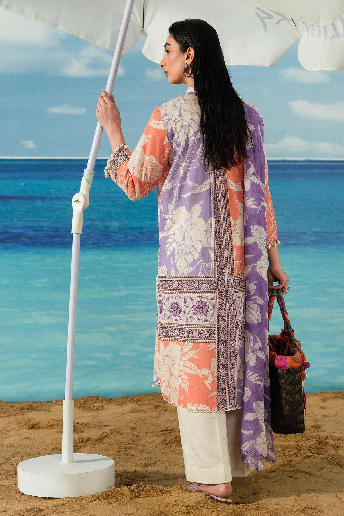 Sana Safinaz | Mahay Summer Lawn 24 | S-01 -  Sana Safinaz Luxury - Original Designer Dress - House of Maryam