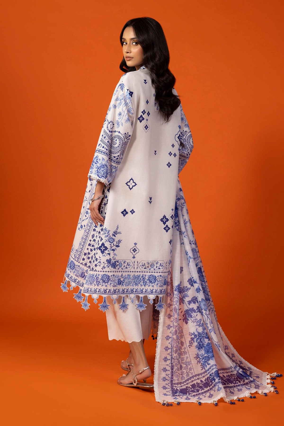 Sana Safinaz | Mahay Spring 25 | A-15 -  Sana Safinaz Ladies Clothes - Original Designer Dress - House of Maryam
