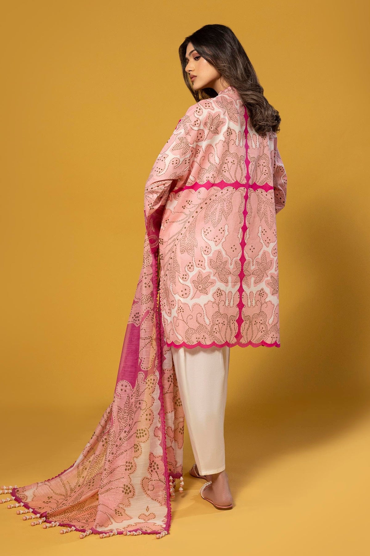 Sana Safinaz | Mahay Spring 25 | A-14 -  Sana Safinaz Ladies Clothes - Original Designer Dress - House of Maryam