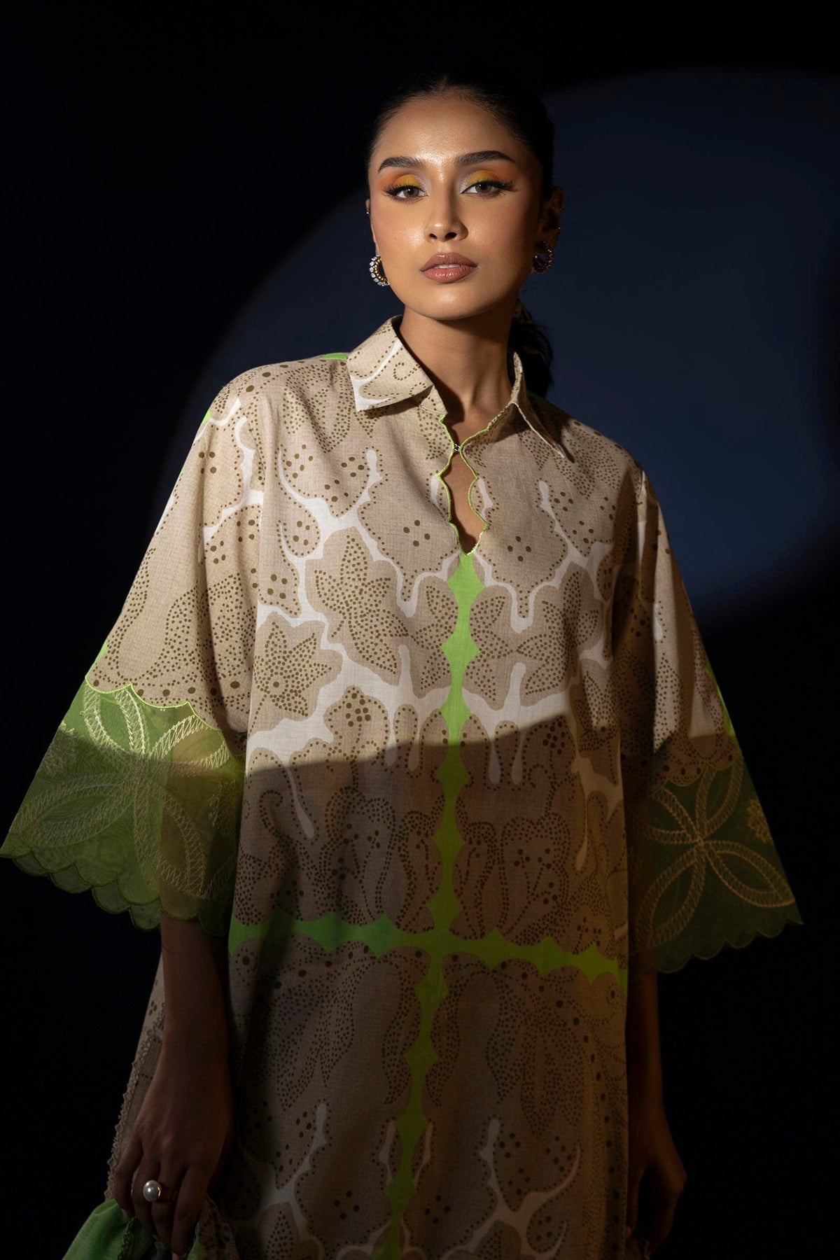 Sana Safinaz | Mahay Spring 25 | H251-004B-2DD -  Sana Safinaz Ladies Clothes - Original Designer Dress - House of Maryam