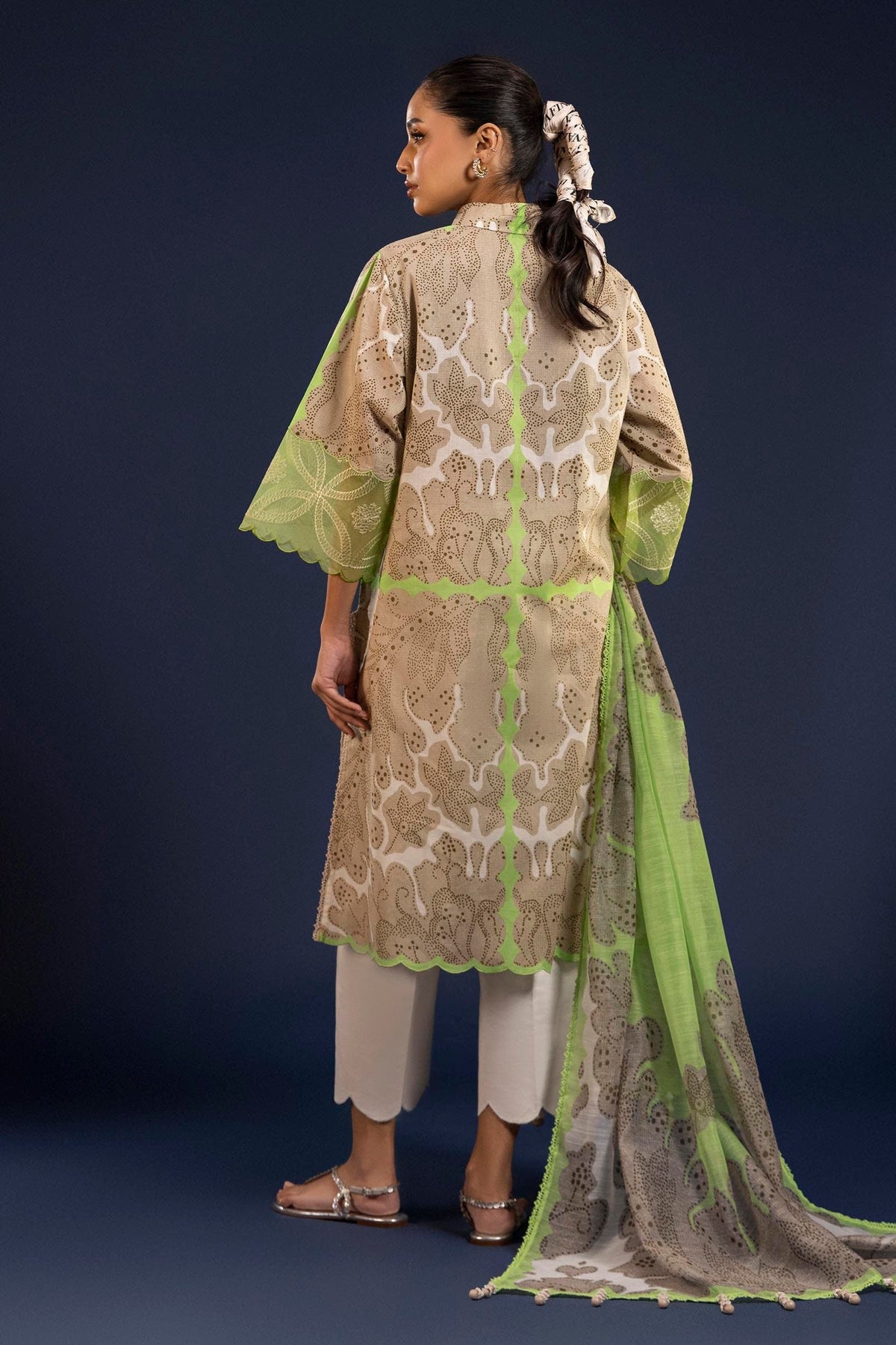 Sana Safinaz | Mahay Spring 25 | H251-004B-2DD -  Sana Safinaz Ladies Clothes - Original Designer Dress - House of Maryam