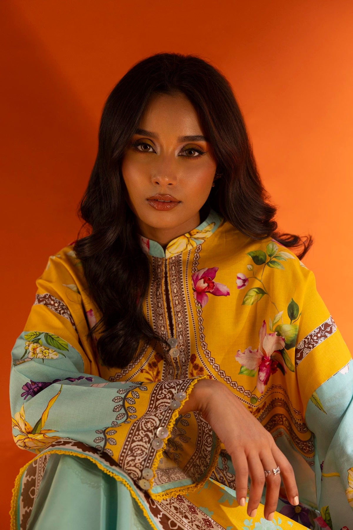 Sana Safinaz | Mahay Spring 25 | A-12 -  Sana Safinaz Ladies Clothes - Original Designer Dress - House of Maryam