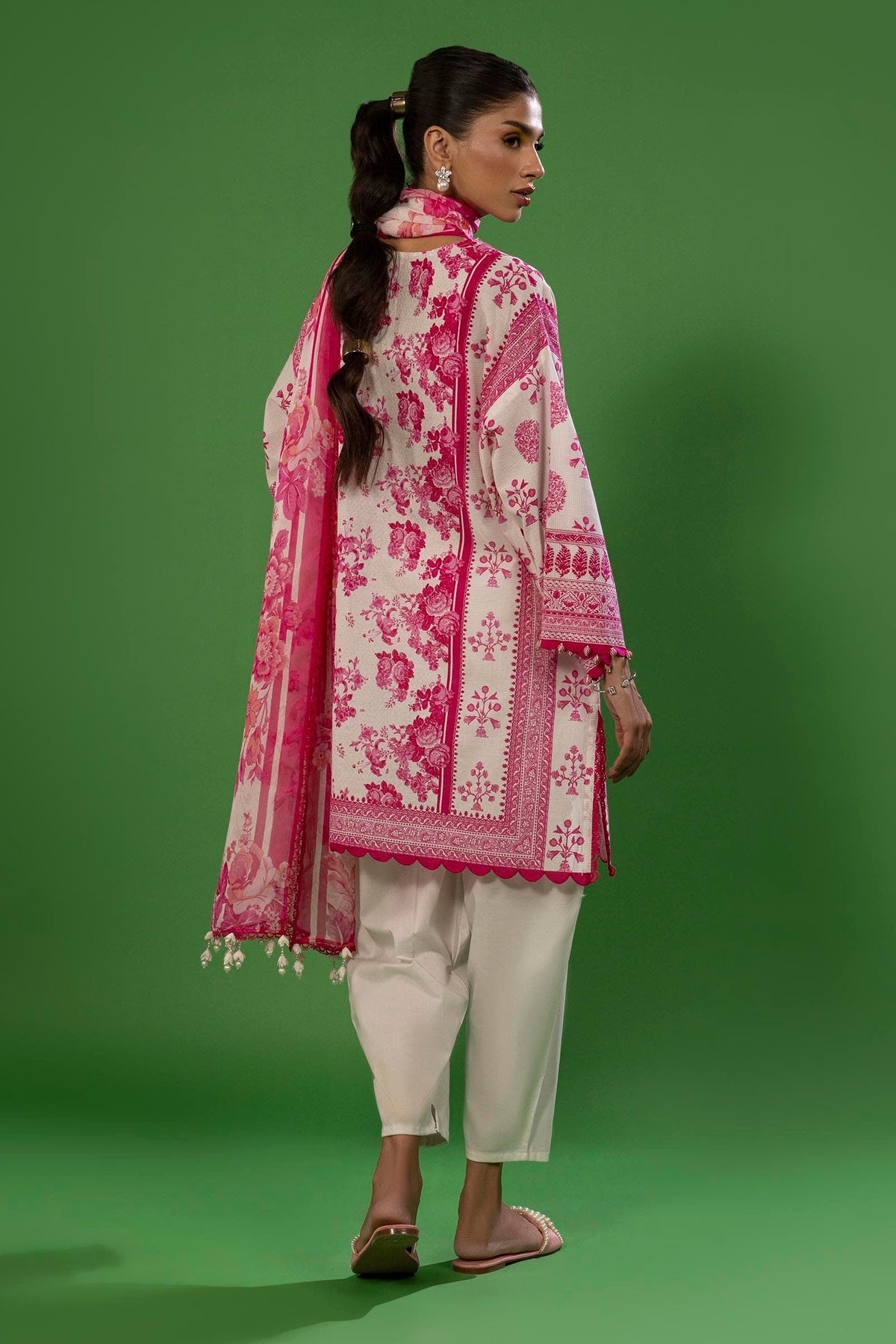Sana Safinaz | Mahay Spring 25 | A-08 -  Sana Safinaz Ladies Clothes - Original Designer Dress - House of Maryam