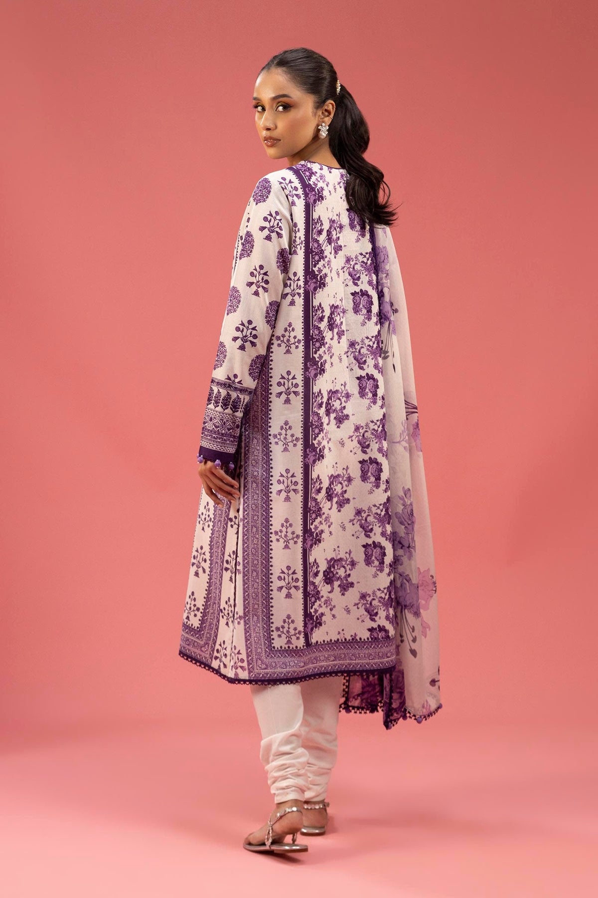 Sana Safinaz | Mahay Spring 25 | A-07 -  Sana Safinaz Ladies Clothes - Original Designer Dress - House of Maryam