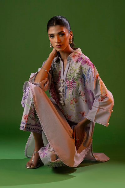 Sana Safinaz | Mahay Spring 25 | A-03 -  Sana Safinaz Ladies Clothes - Original Designer Dress - House of Maryam