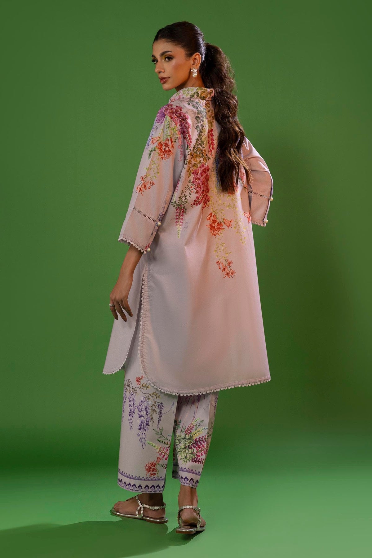 Sana Safinaz | Mahay Spring 25 | A-03 -  Sana Safinaz Ladies Clothes - Original Designer Dress - House of Maryam