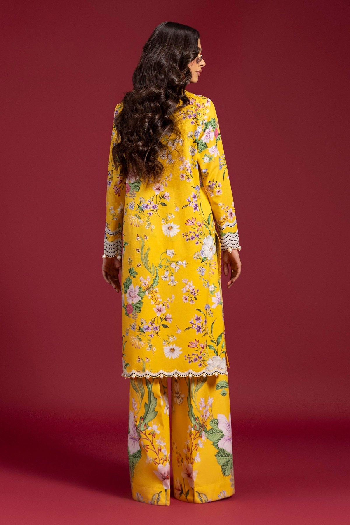 Sana Safinaz | Mahay Spring 25 | A-02 -  Sana Safinaz Ladies Clothes - Original Designer Dress - House of Maryam