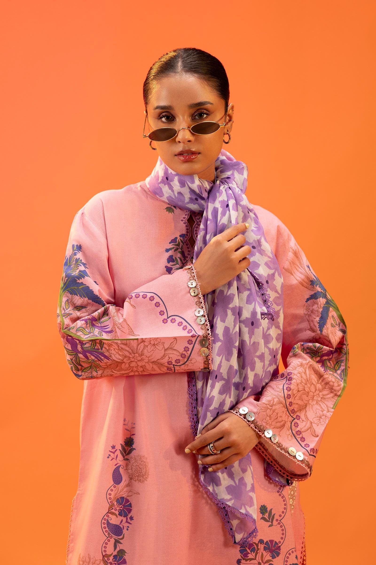 Sana Safinaz | Mahay Summer 25 | 001B -  Sana Safinaz Ladies Clothes - Original Designer Dress - House of Maryam