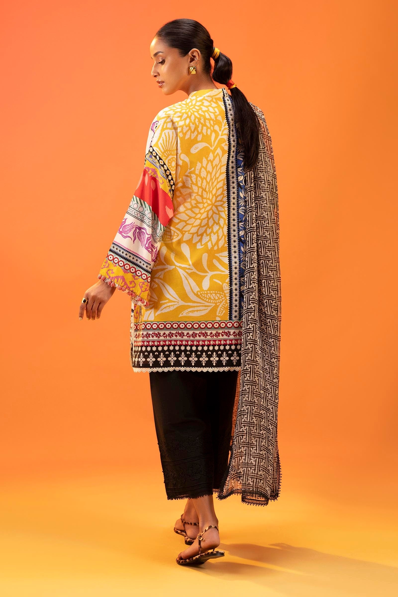 Sana Safinaz | Mahay Summer 25 | 002A -  Sana Safinaz Ladies Clothes - Original Designer Dress - House of Maryam