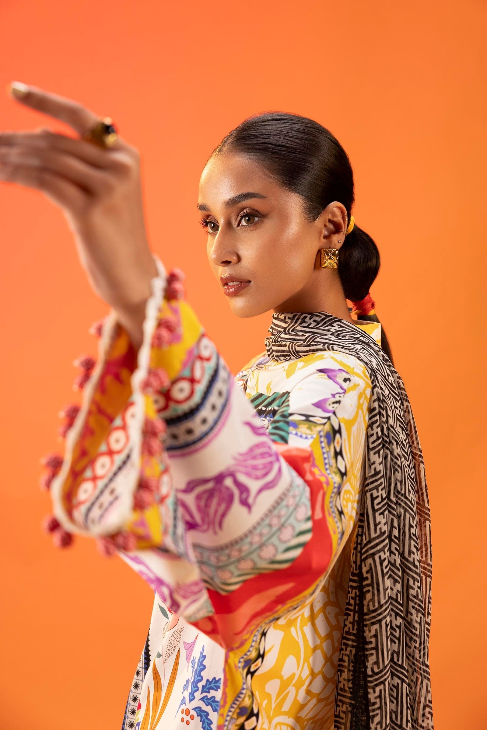 Sana Safinaz | Mahay Summer 25 | 002A -  Sana Safinaz Ladies Clothes - Original Designer Dress - House of Maryam