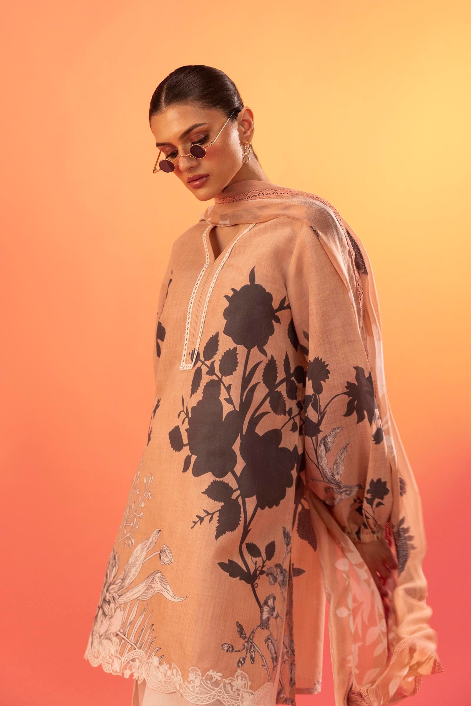 Sana Safinaz | Mahay Summer 25 | 004A -  Sana Safinaz Ladies Clothes - Original Designer Dress - House of Maryam