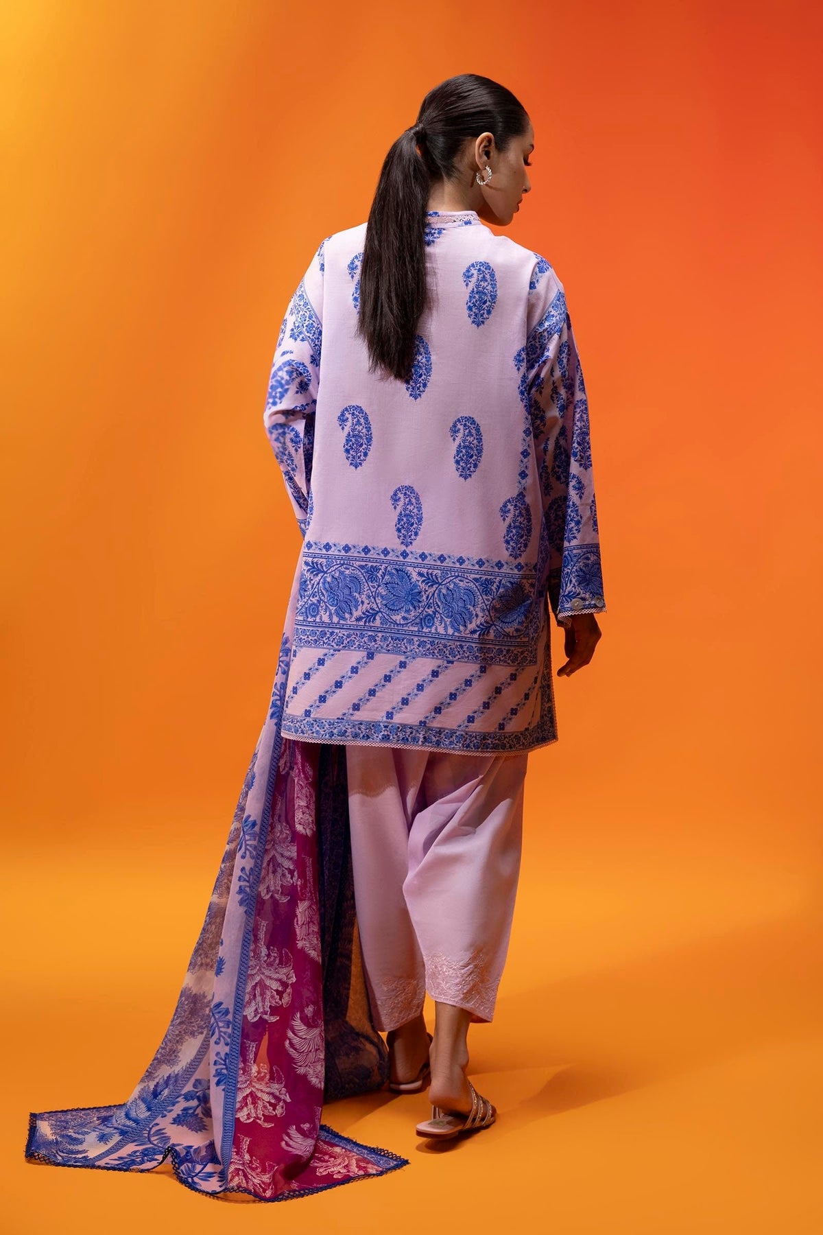 Sana Safinaz | Mahay Summer 25 | 005A -  Sana Safinaz Ladies Clothes - Original Designer Dress - House of Maryam