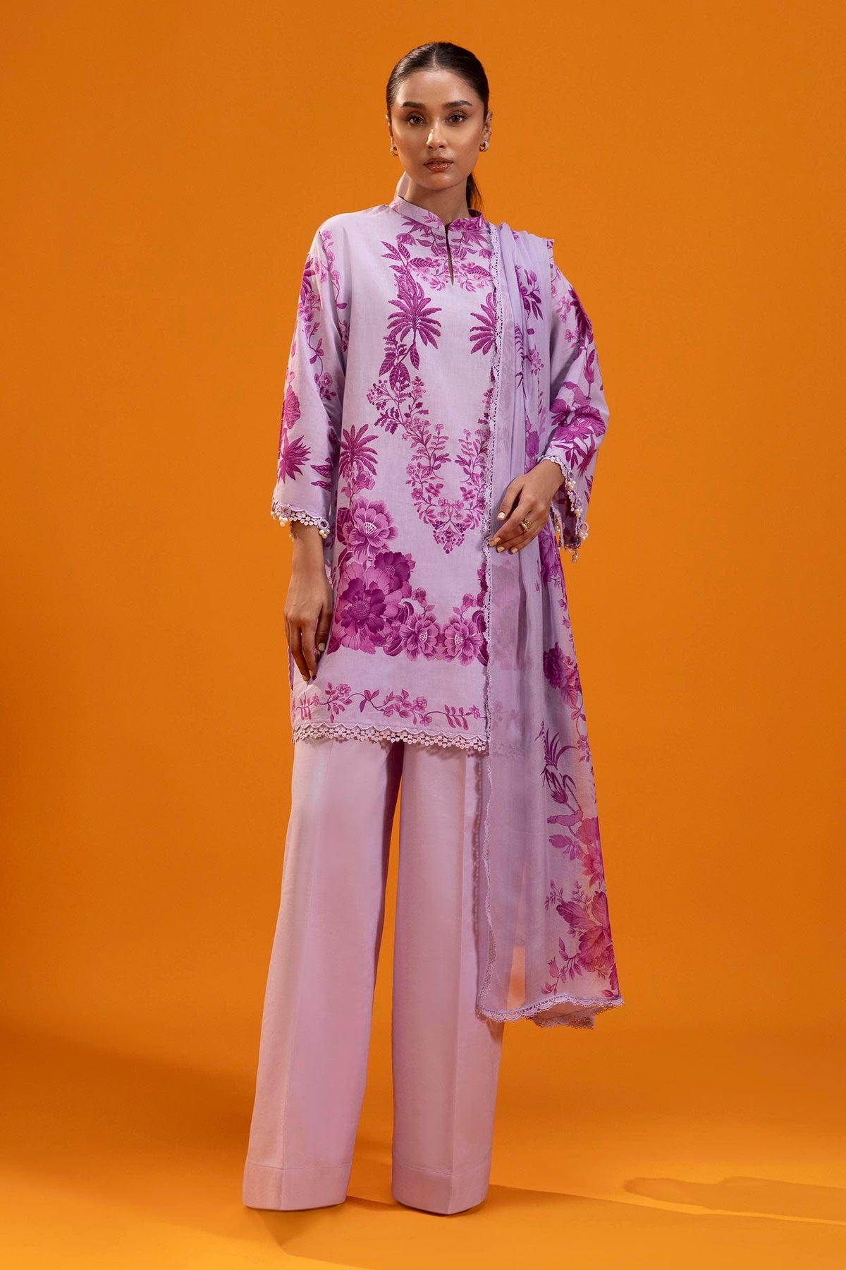 Sana Safinaz | Mahay Summer 25 | 007B -  Sana Safinaz Ladies Clothes - Original Designer Dress - House of Maryam