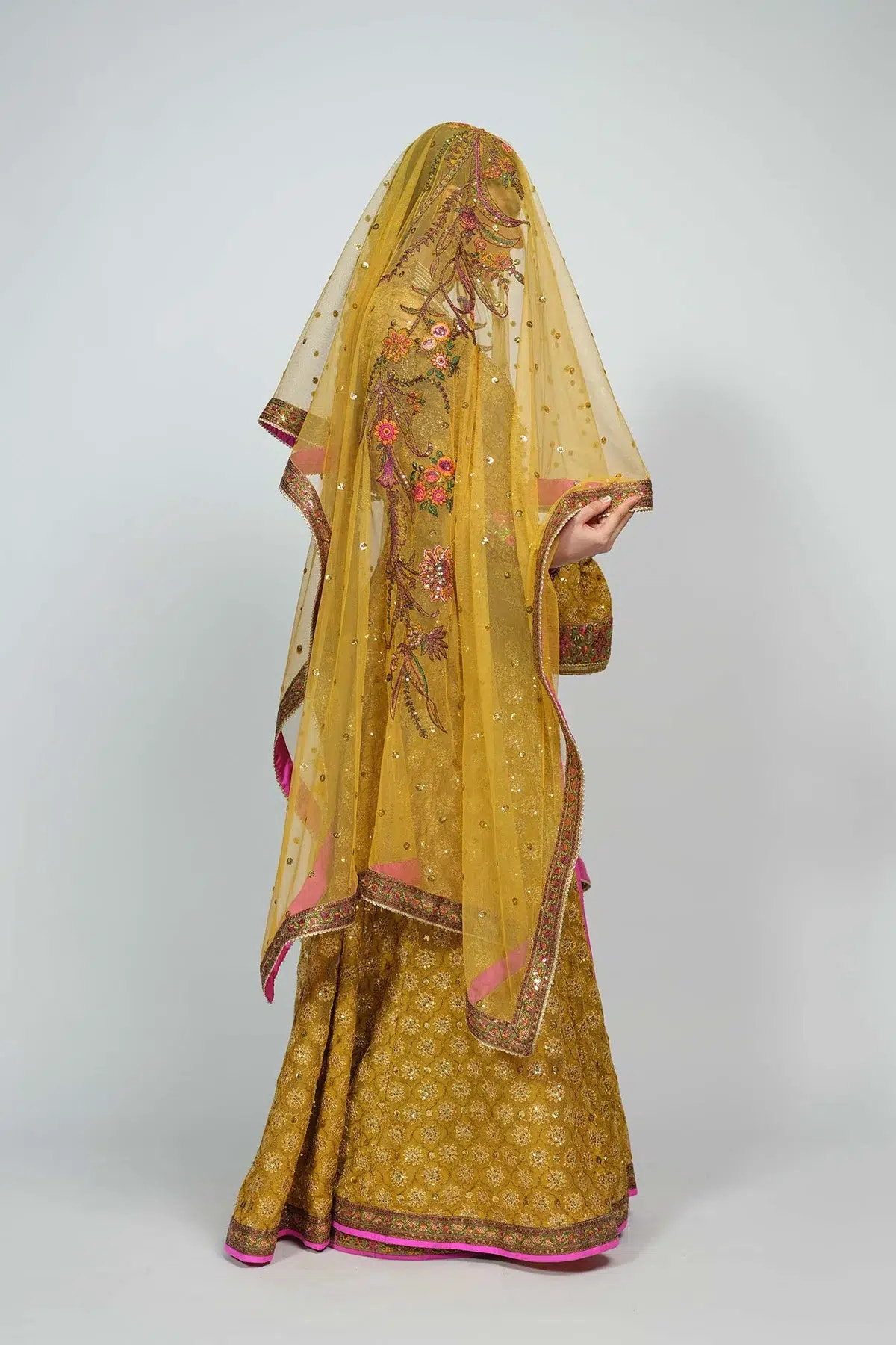 Fahad Hussayn | National Sport Casbah | Haldi -  Fahad Hussayn Bridal - Original Designer Dress - House of Maryam