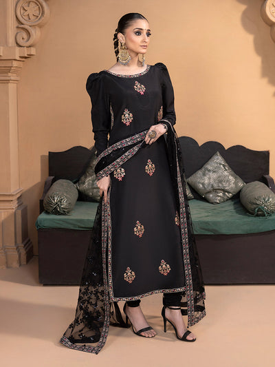 Hem Stitch | Raw Silk Edit 25 | Haya -  Hemstitch Ladies Clothes - Original Designer Dress - House of Maryam