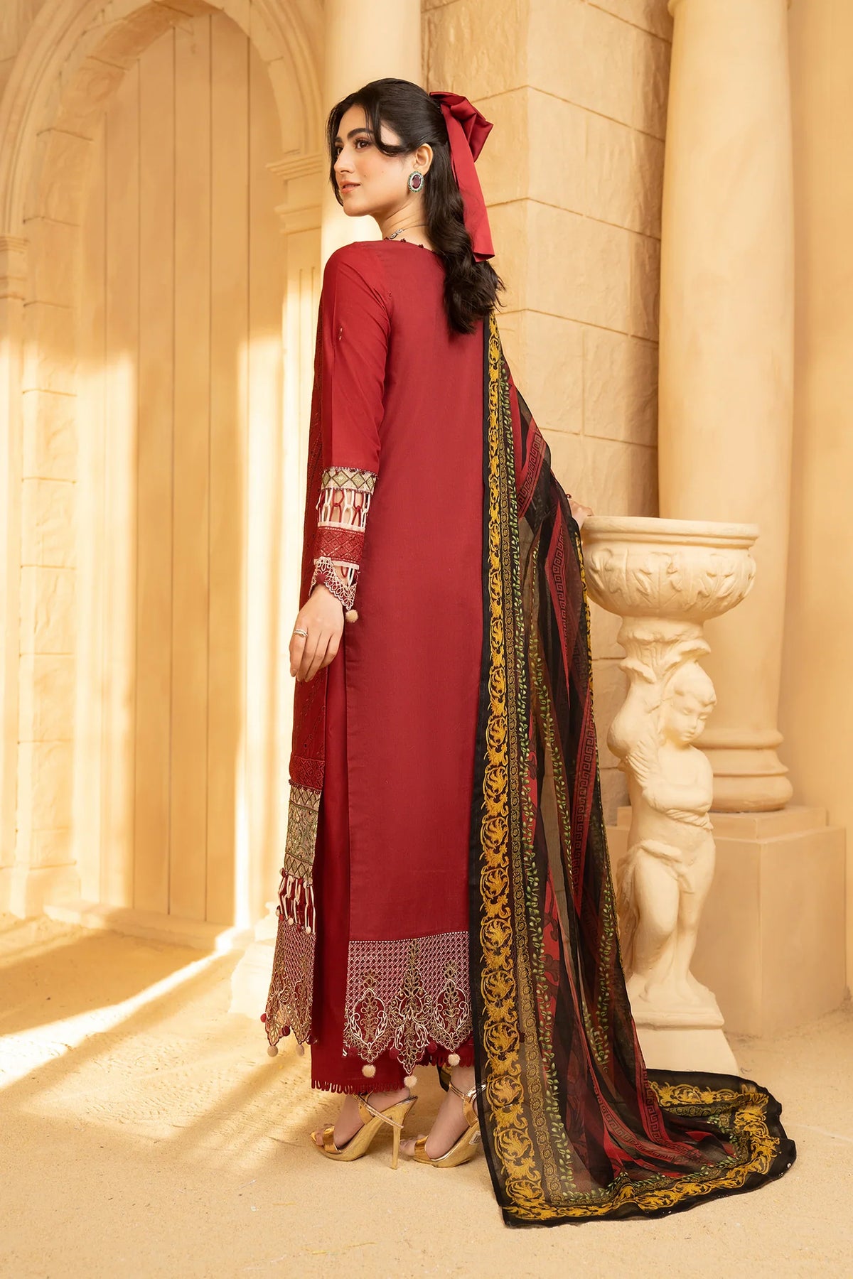 Hemstitch | Summer Luxury Lawn 24 | -  Hemstitch Luxury - Original Designer Dress - House of Maryam