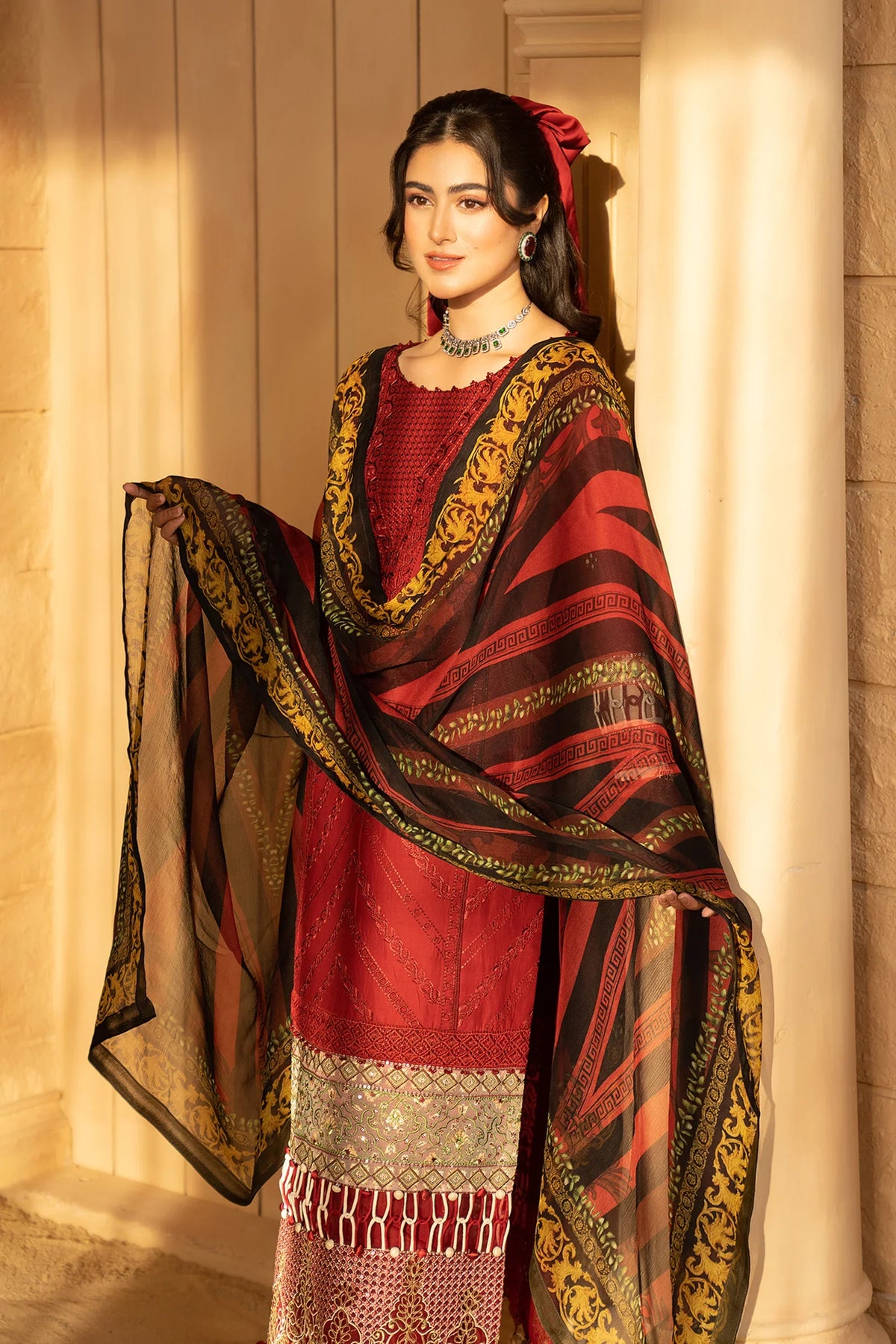 Hemstitch | Summer Luxury Lawn 24 | -  Hemstitch Luxury - Original Designer Dress - House of Maryam
