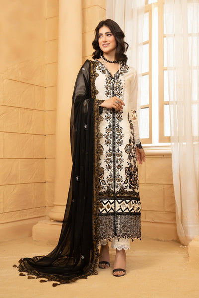 Hemstitch | Summer Luxury Lawn 24 | Prestige -  Hemstitch  - Original Designer Dress - House of Maryam