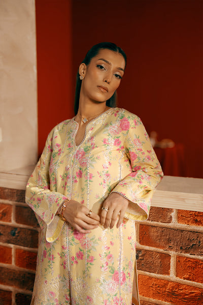 Saira Rizwan | Joolie Co ords | YELLOW-JBP25-01 -  Saira Rizwan Ladies Clothes - Original Designer Dress - House of Maryam